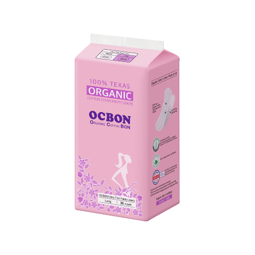 OCBON Organic Cotton Pantyliner | sanitary pad ,feminine hygiene ,organic ,pads for women ,feminine pads  ,period pads ,sanitary pads for women ,feminine care ,pantyliner