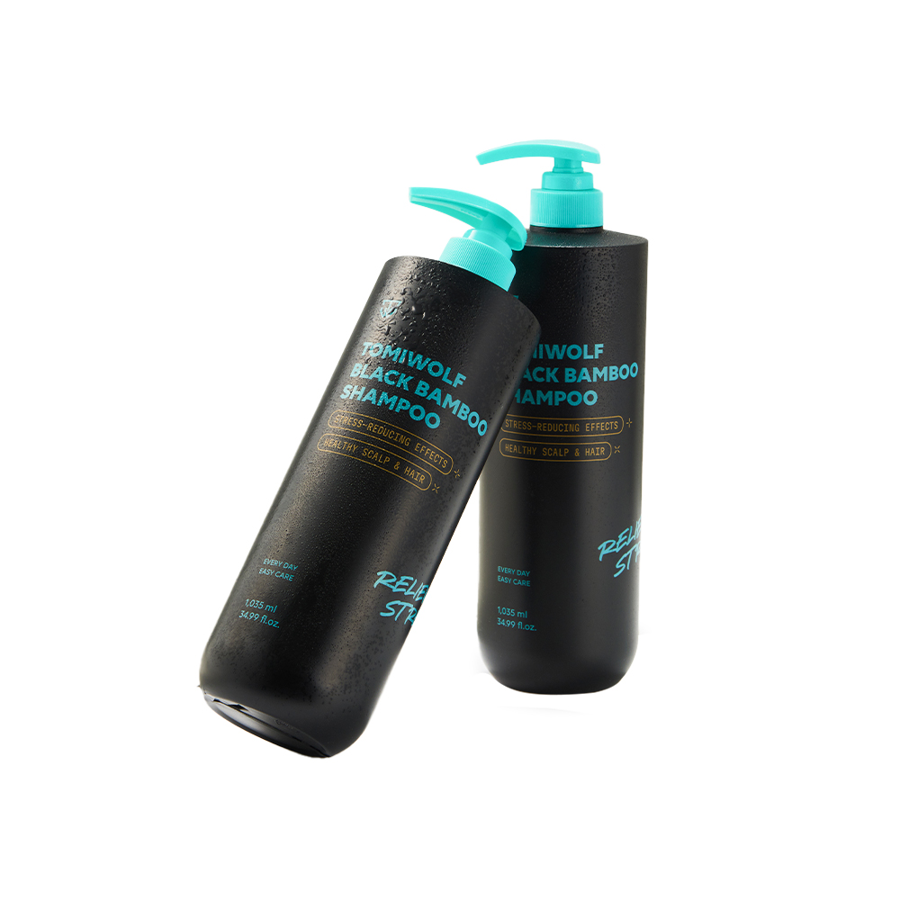 TOMIWOLF BLACK BAMBOO SHAMPOO
