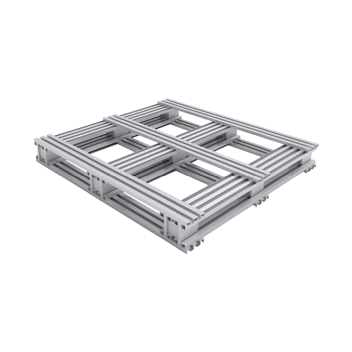 B-OZONE Steel Pallet | Recyclable pallets, lightweight steel pallets, ISO-certified pallets, hybrid pallets,  drum-type,special-type pallets, stackable pallets, collapsible pallets.