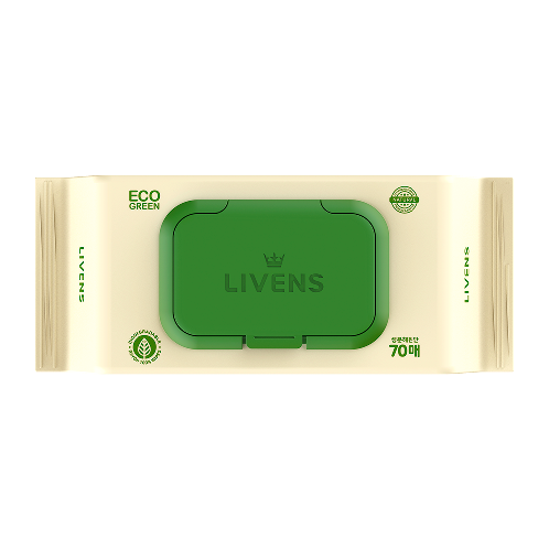 Livens Biodegradable Wet Wipes Eco Green | daily wet wipes , baby wipes , senior care wipes , eco-friendly wet wipes , flushable wet wipes