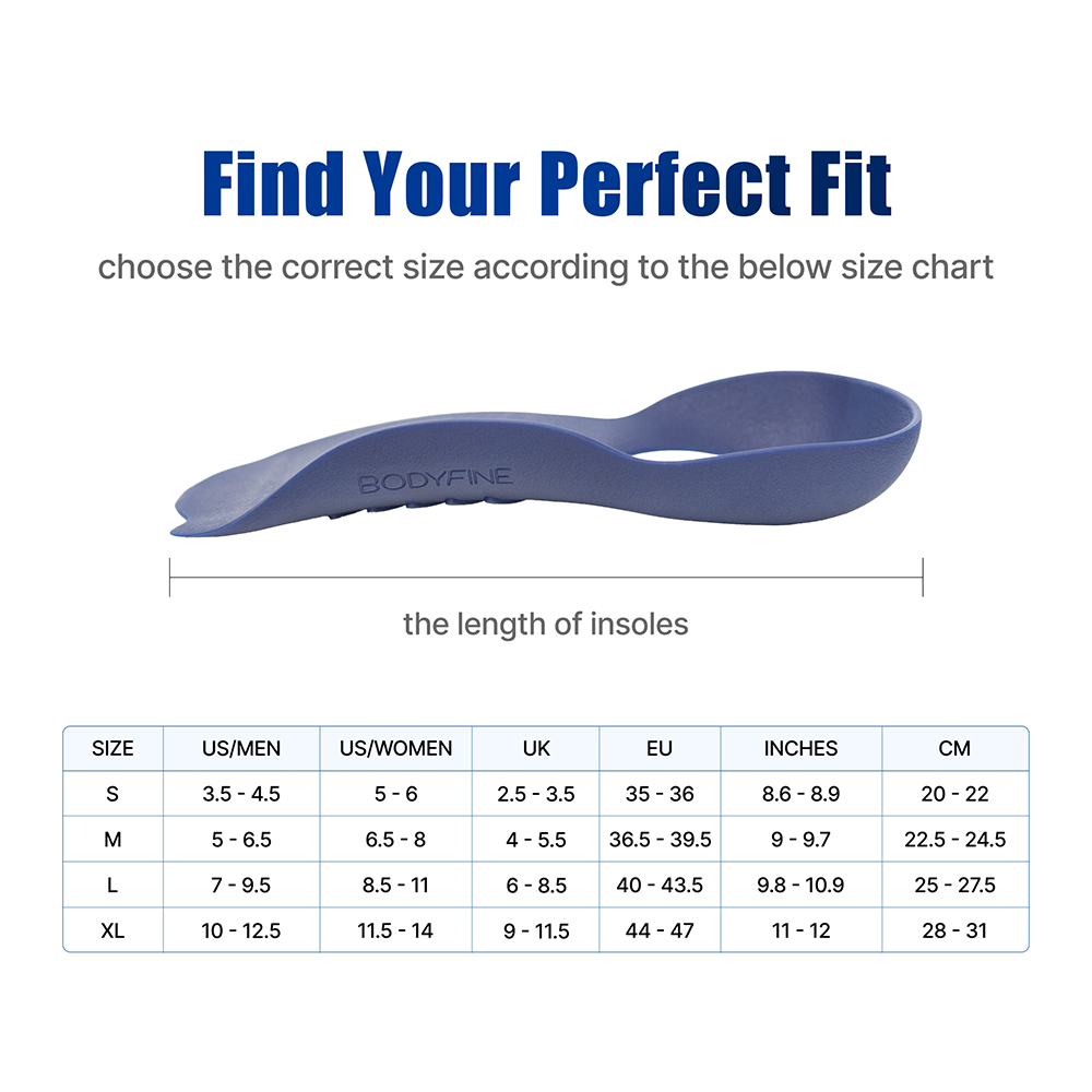 Archfine Insole – Premium Arch Support Insoles (1 Pair)