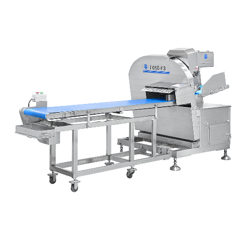 Hight speed slicer IONE-F3 | Meat cutter, Frozen meat cutter, Meat slicer, Meat processing machine,  Boneless meat cutter