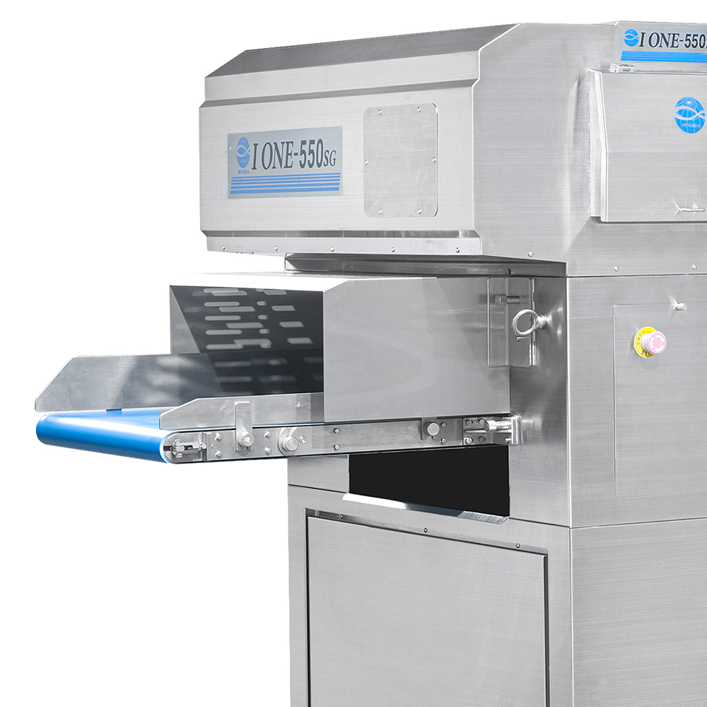 High speed frozen meat cutting machine IONE-550SG