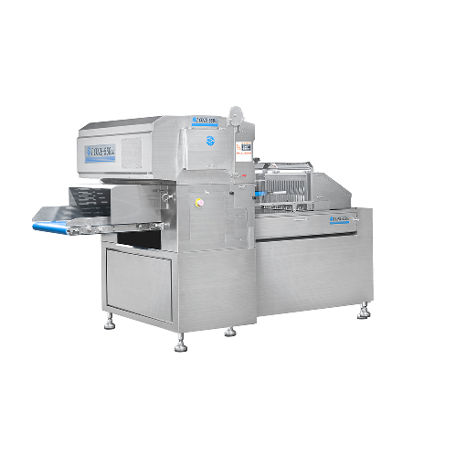 High speed frozen meat cutting machine IONE-550SG | Meat cutter, Frozen meat cutter, Meat slicer, Meat processing machine,  Boneless meat cutter