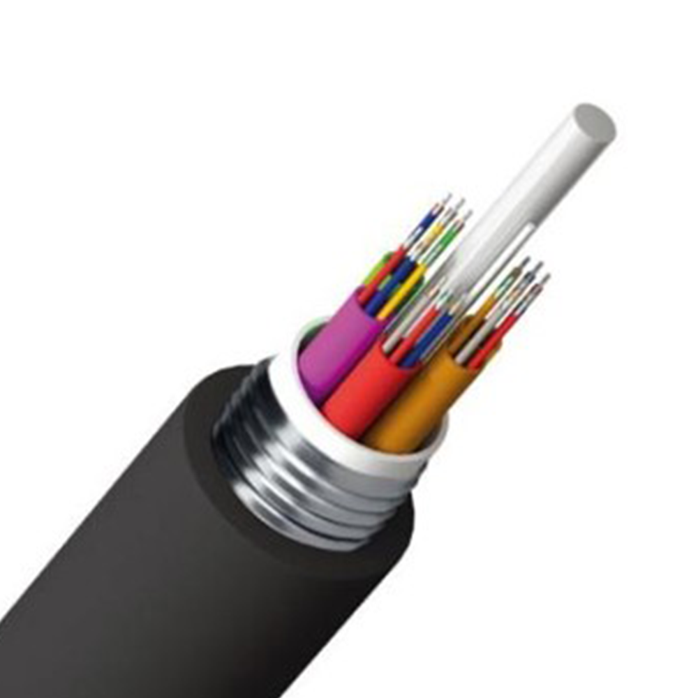LOOSE TUBE STEEL ARMOR SINGLE JACKET OPTICAL CABLE