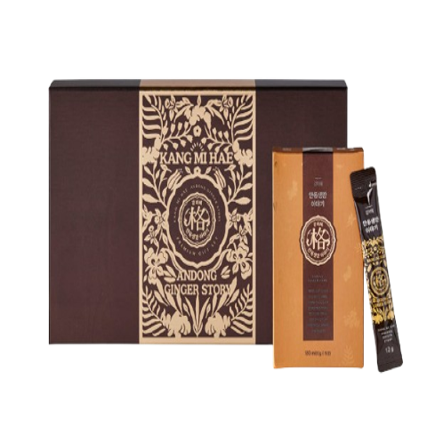 Ginger Extract Stick 45 Pack | Ginger Extract, Andong Ginger, Stick-Type, Ginger Tea, Gift set, Premium health beverage